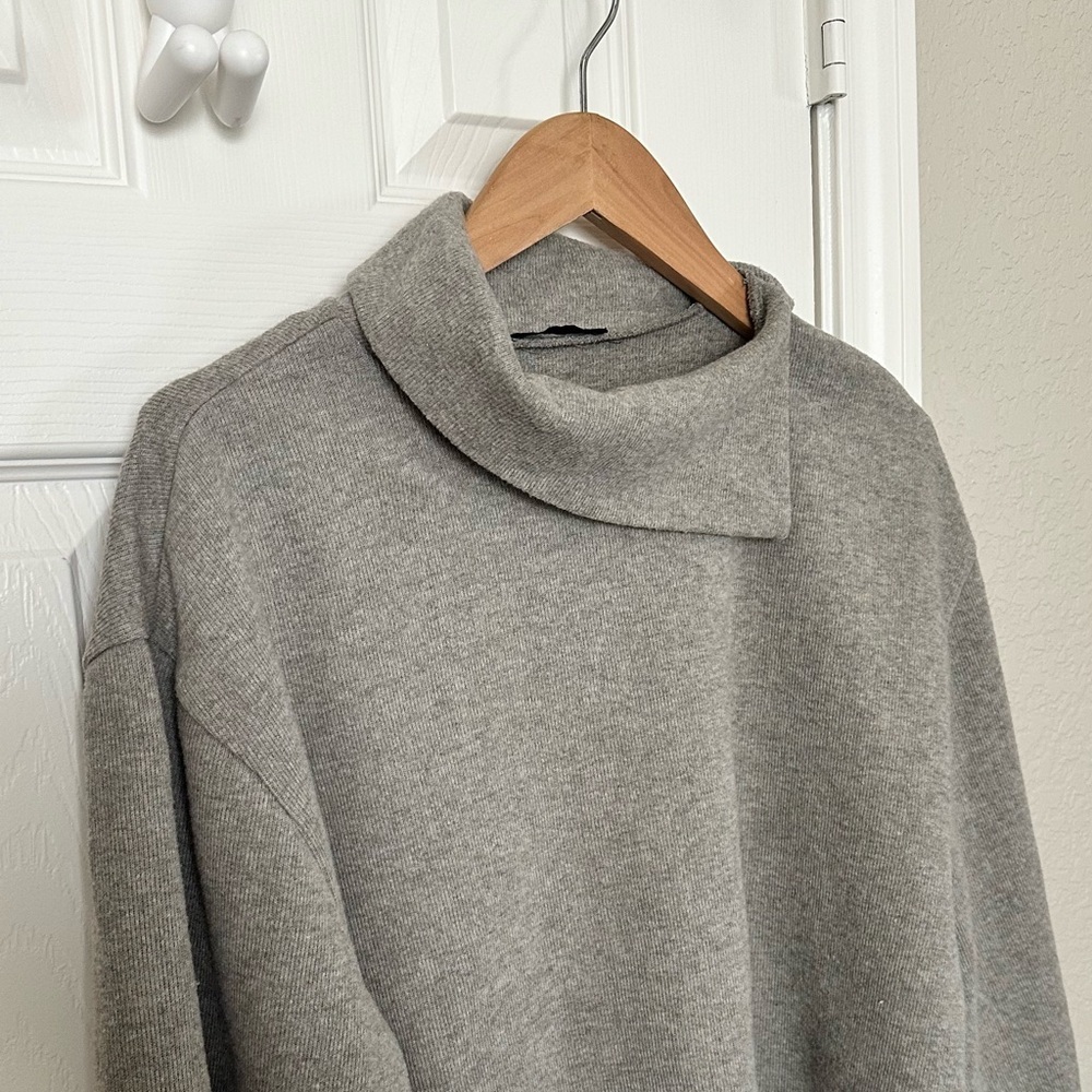 Zara Taupe Knit Top - Picture 6 of 8